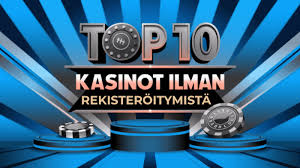 Kasinopelit ilman rekisteröitymistä - Saavuta vapautta pelaamisessa Kasinopelit ilman rekisteröitymistä - Saavuta vapautta pelaamisessa