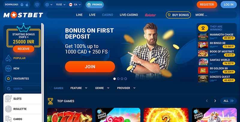 Mostbet - Onlayn İdman və Casino Oyunları