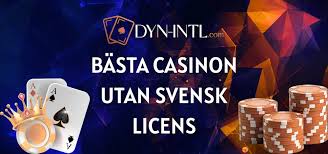 Fördelar med Casino utan Svensk Licens