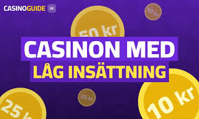 Casino med Låg Insättning - Spela Smartare Casino med Låg Insättning - Spela Smartare