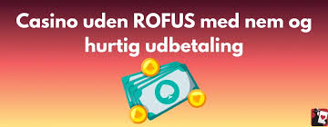 Top 10 Deposit Casino Uden ROFUS – Spil Uden Bekymringer